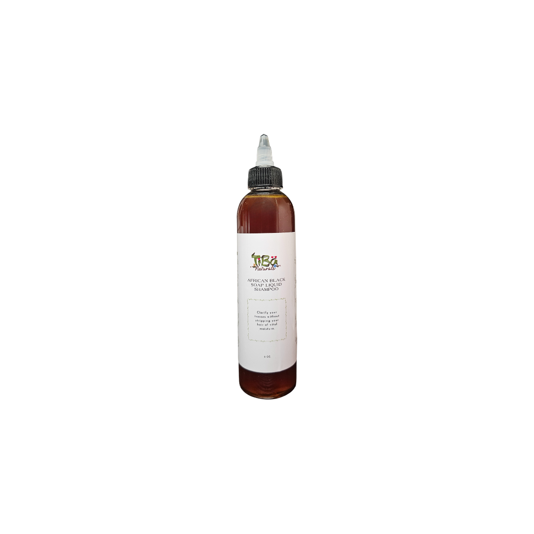 African Black Soap Liquid Shampoo